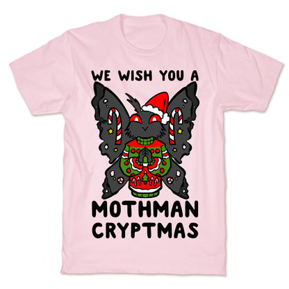 We Wish You A Mothman Cryptmas T-Shirt