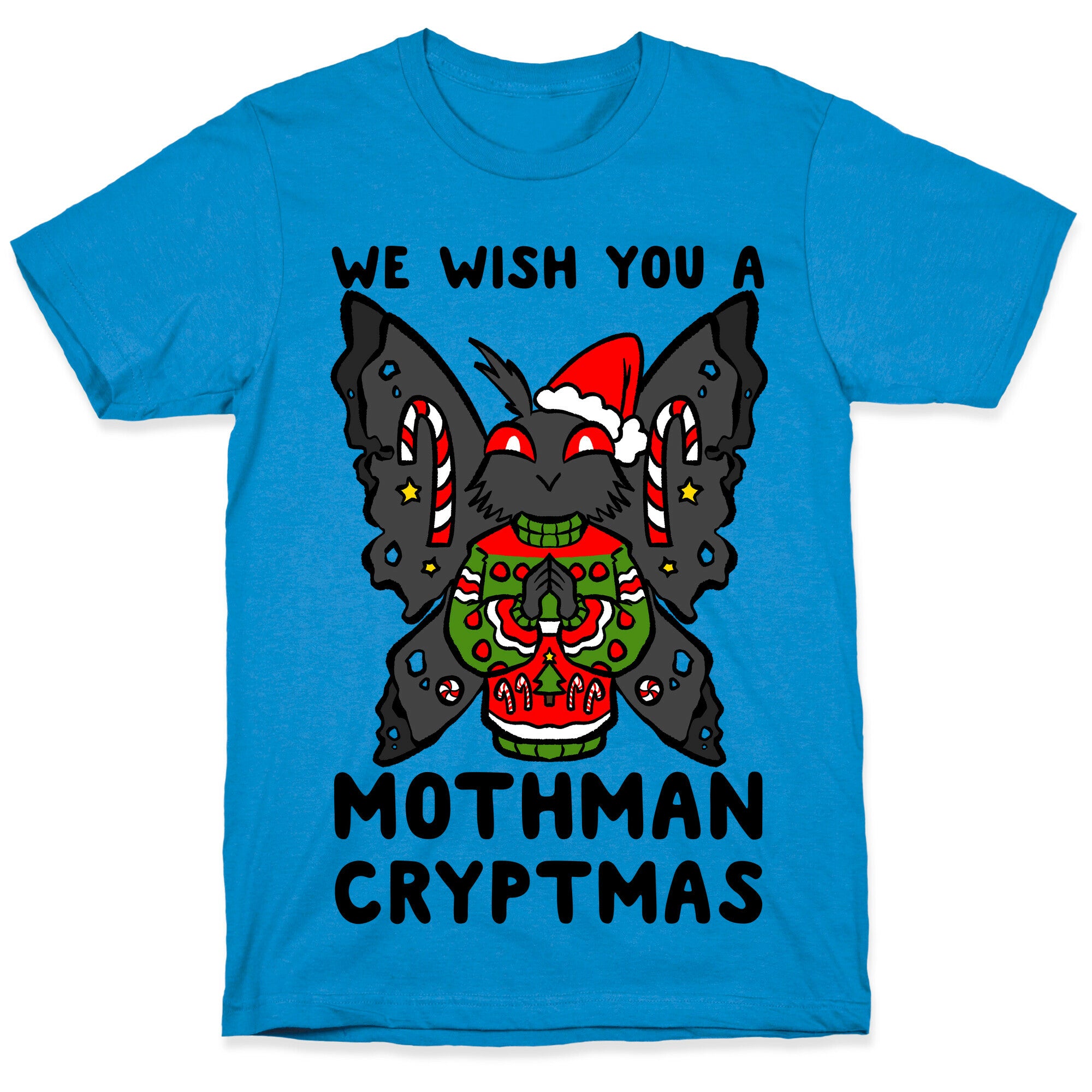 We Wish You A Mothman Cryptmas T-Shirt