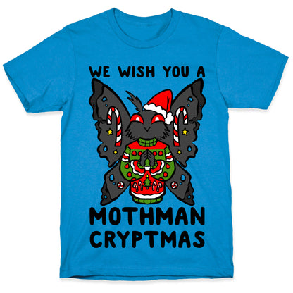 We Wish You A Mothman Cryptmas T-Shirt