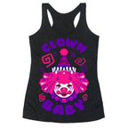 Clown Baby Racerback Tank