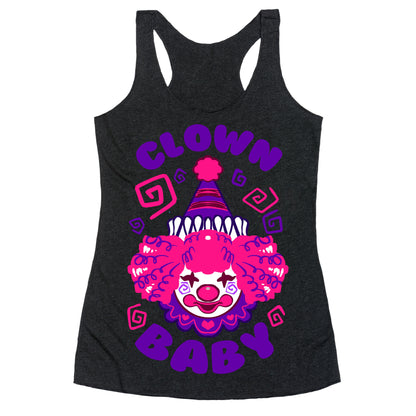 Clown Baby Racerback Tank