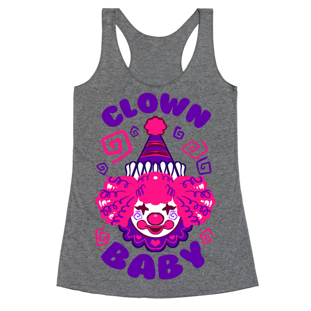 Clown Baby Racerback Tank