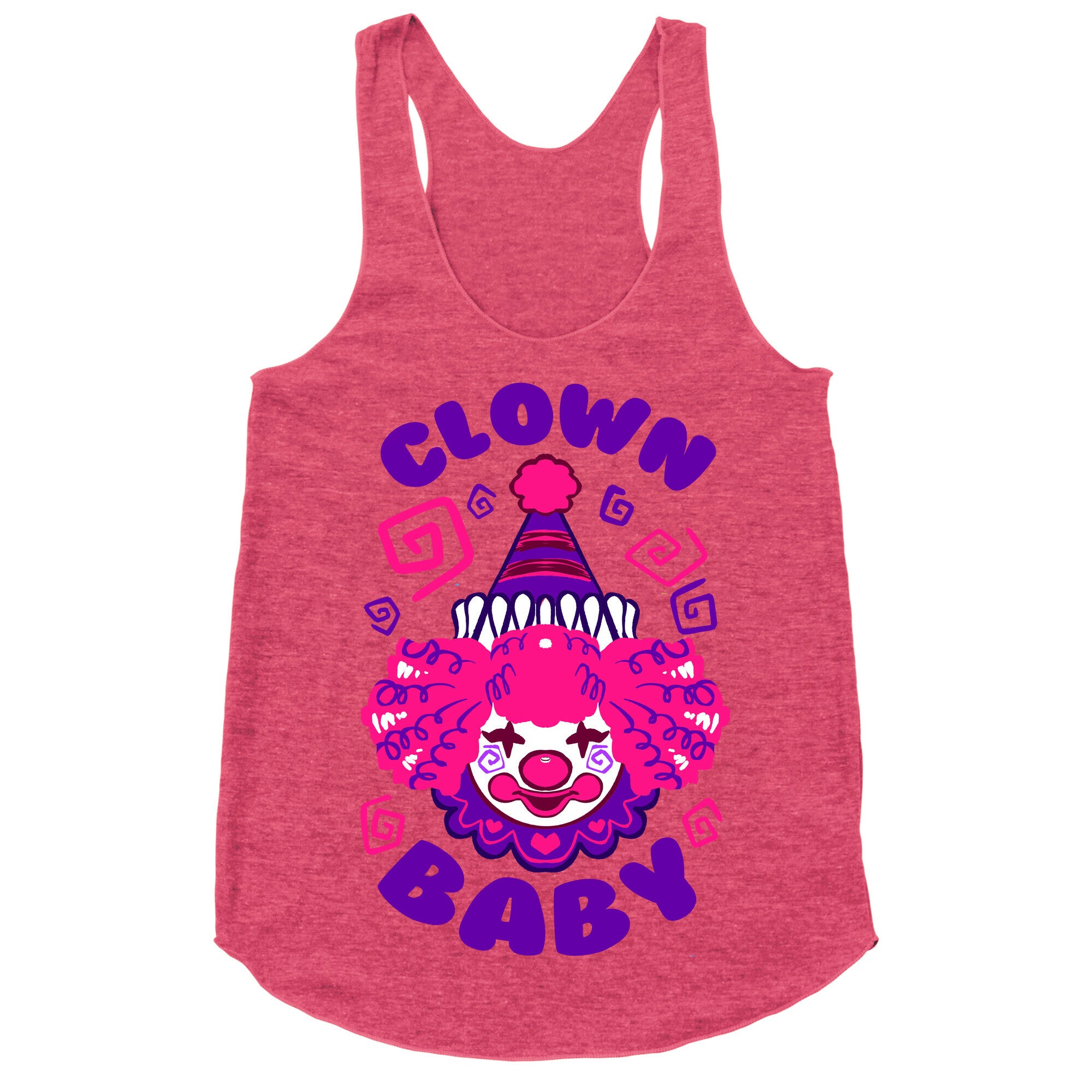 Clown Baby Racerback Tank