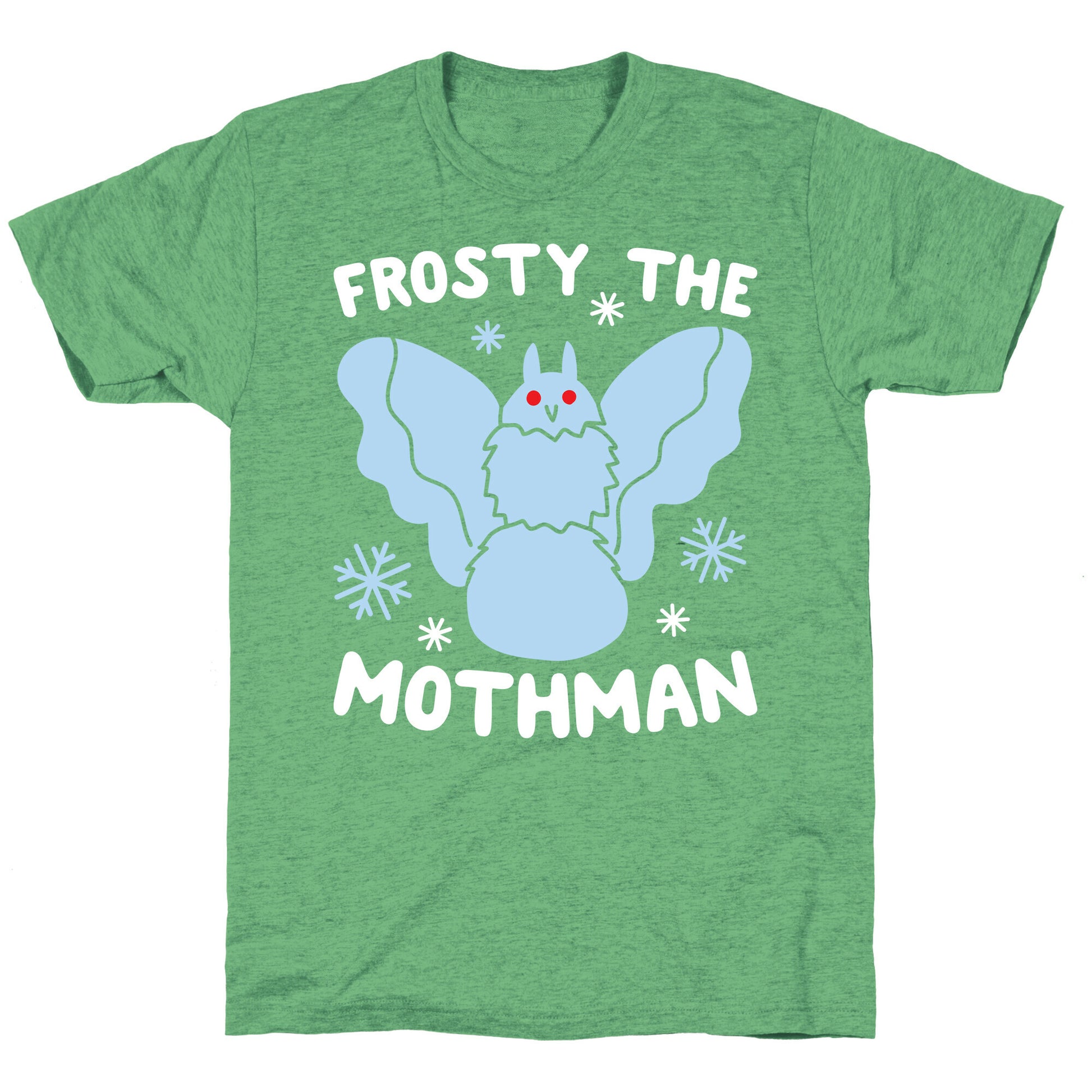 Frosty The Mothman Unisex Triblend Tee