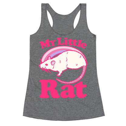 My Little Rat Parody Racerback Tank
