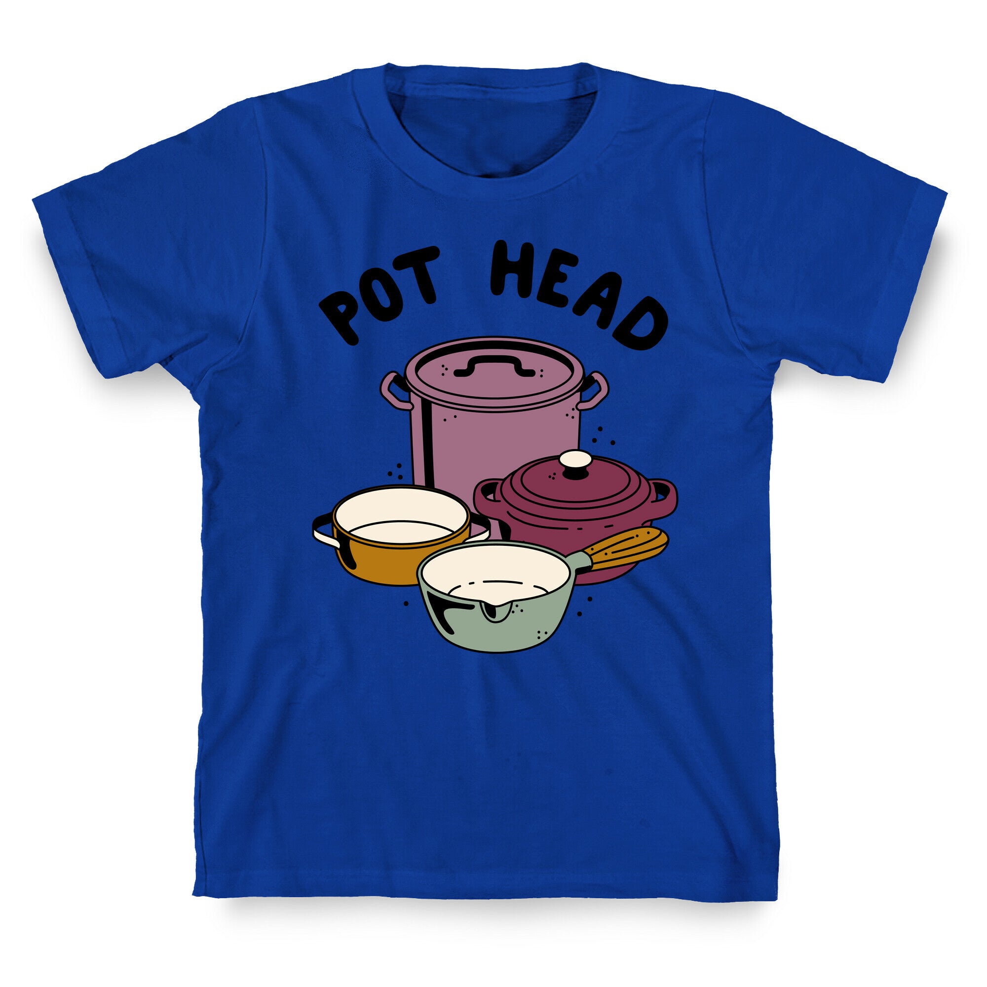 Pot Head Cooking Pots T-Shirt