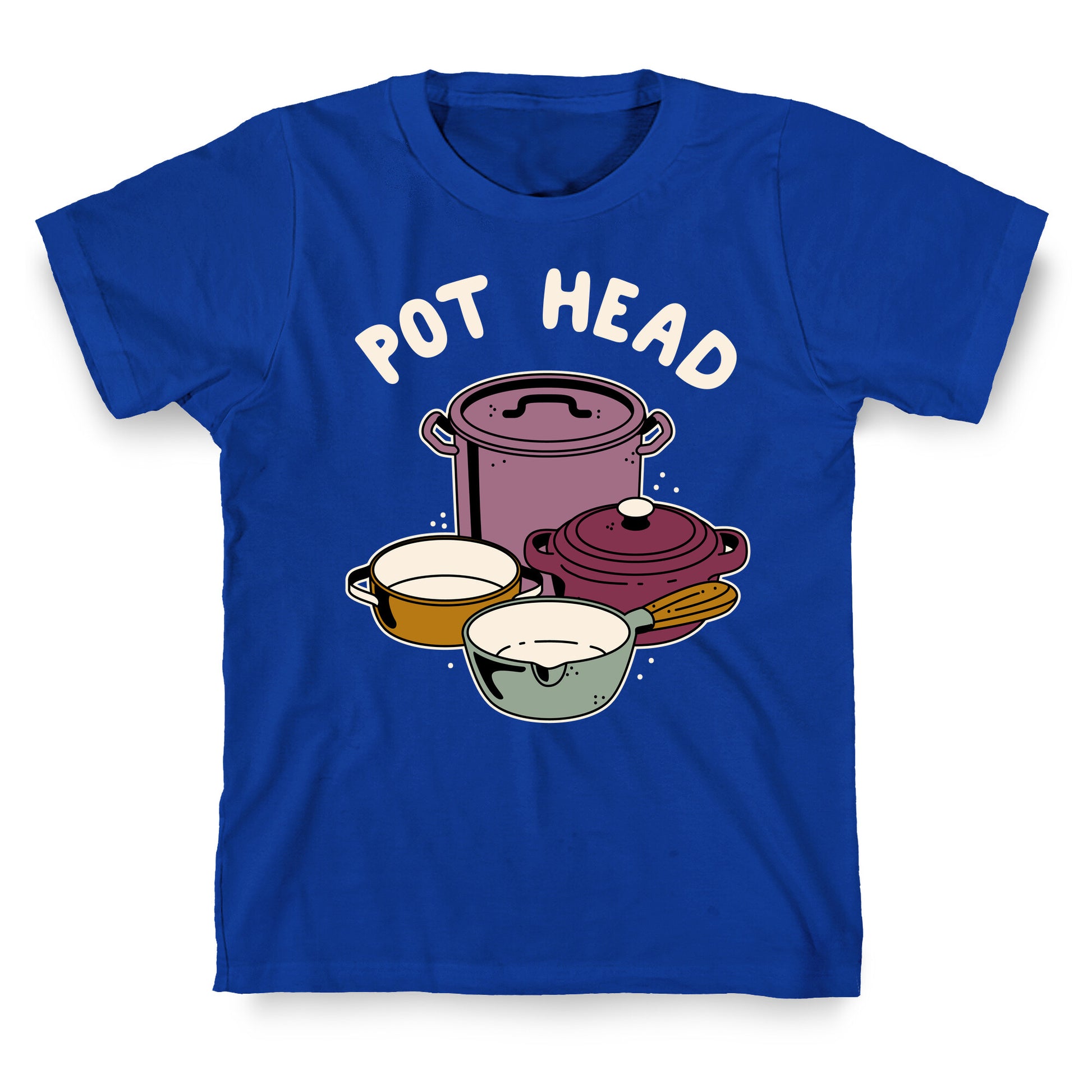 Pot Head Cooking Pots T-Shirt
