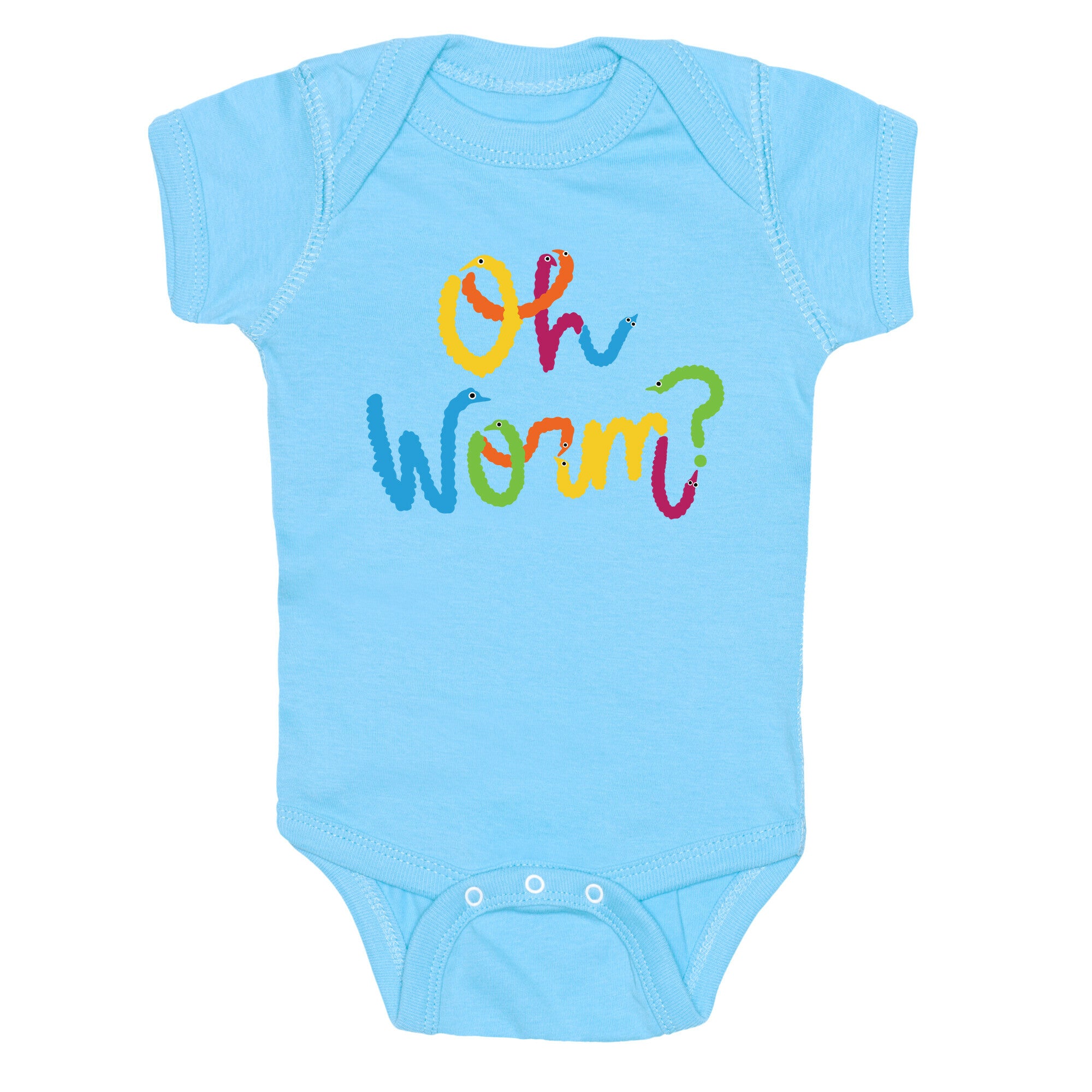 Oh Worm? Baby One Piece