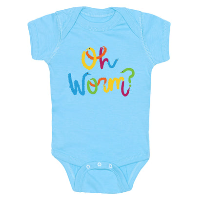 Oh Worm? Baby One Piece