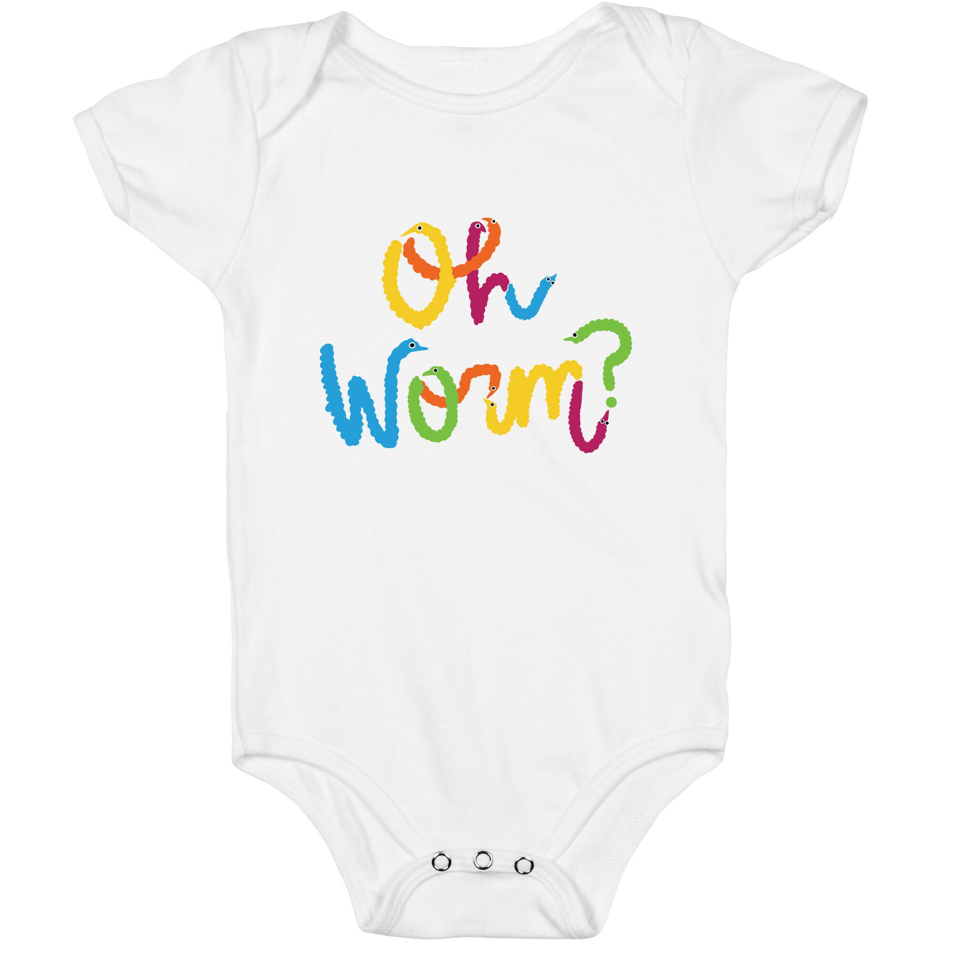 Oh Worm? Baby One Piece