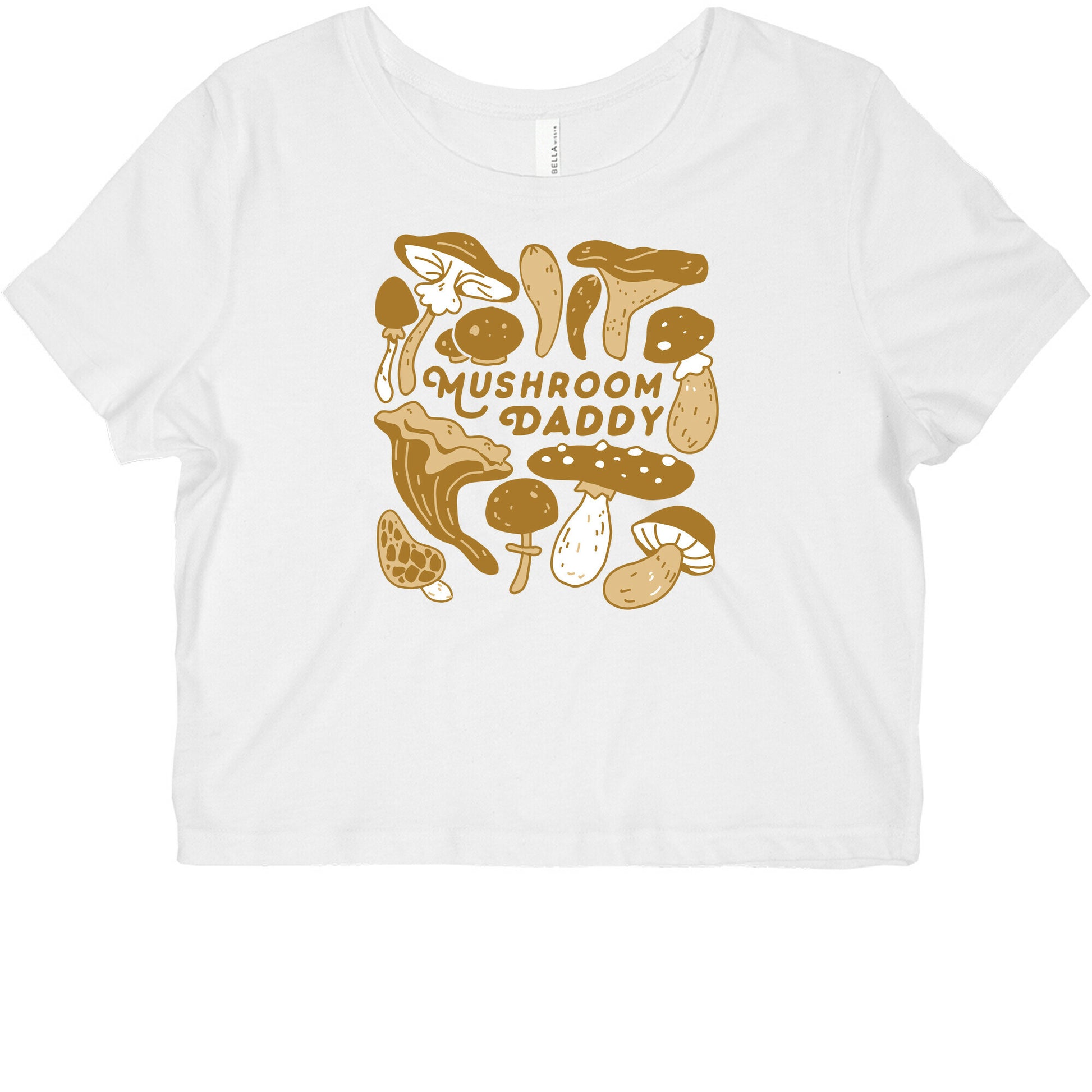 Mushroom Daddy Graphic Baby Tee