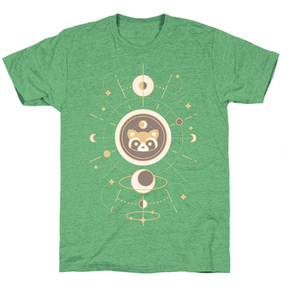 Raccoon Moon Unisex Triblend Tee