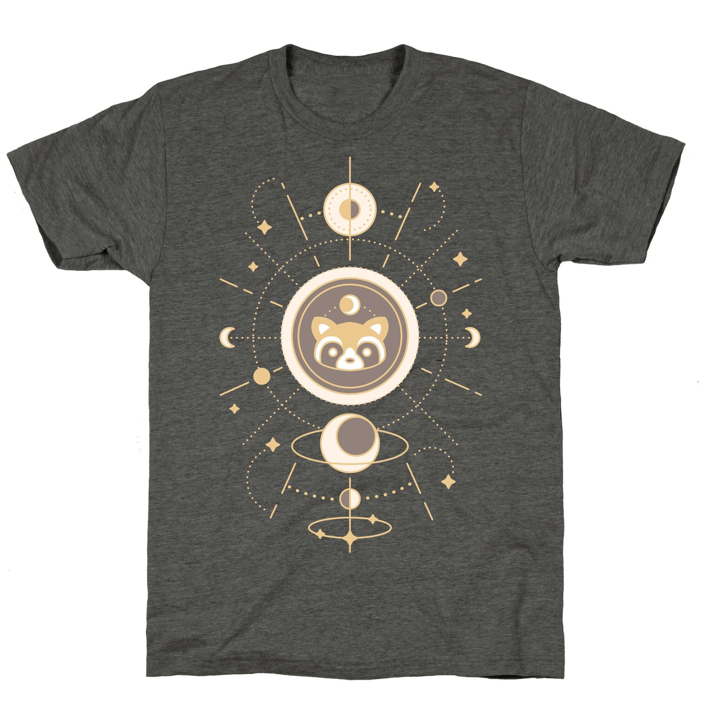 Raccoon Moon Unisex Triblend Tee