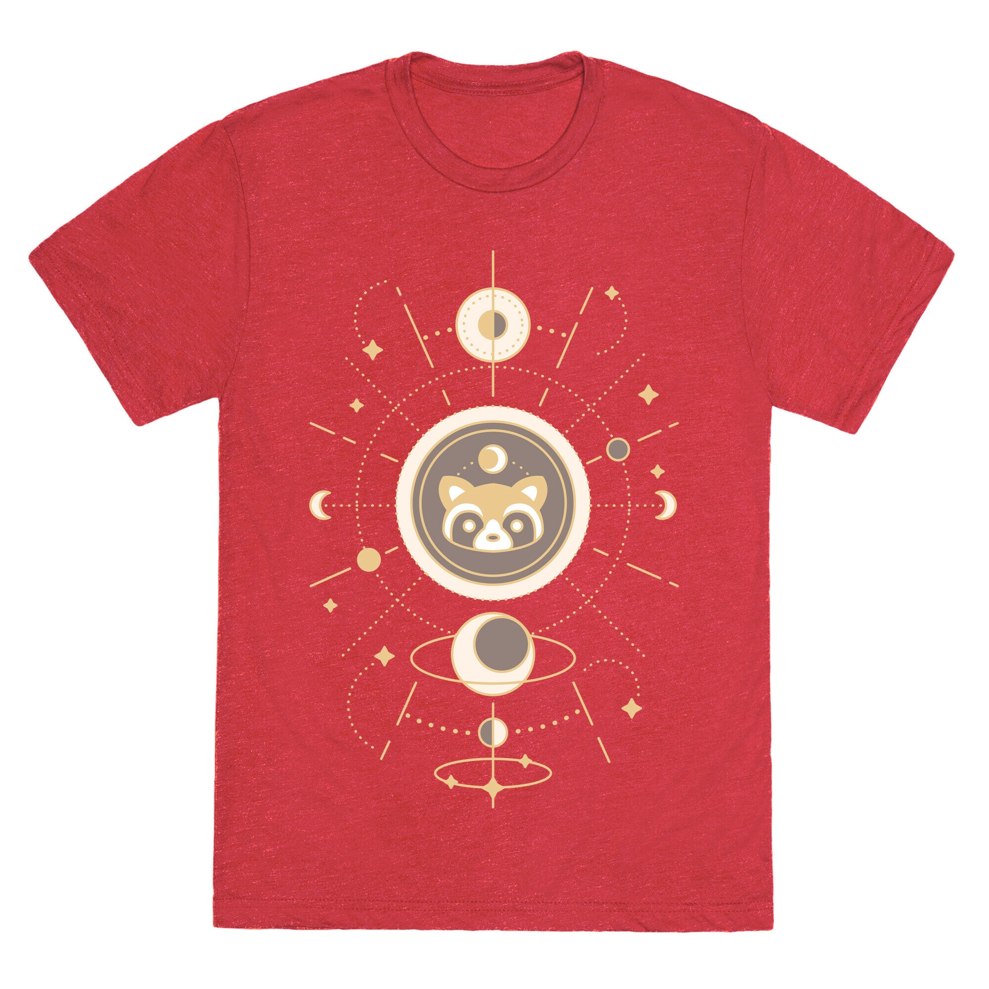 Raccoon Moon Unisex Triblend Tee