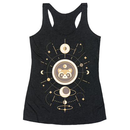 Raccoon Moon Racerback Tank