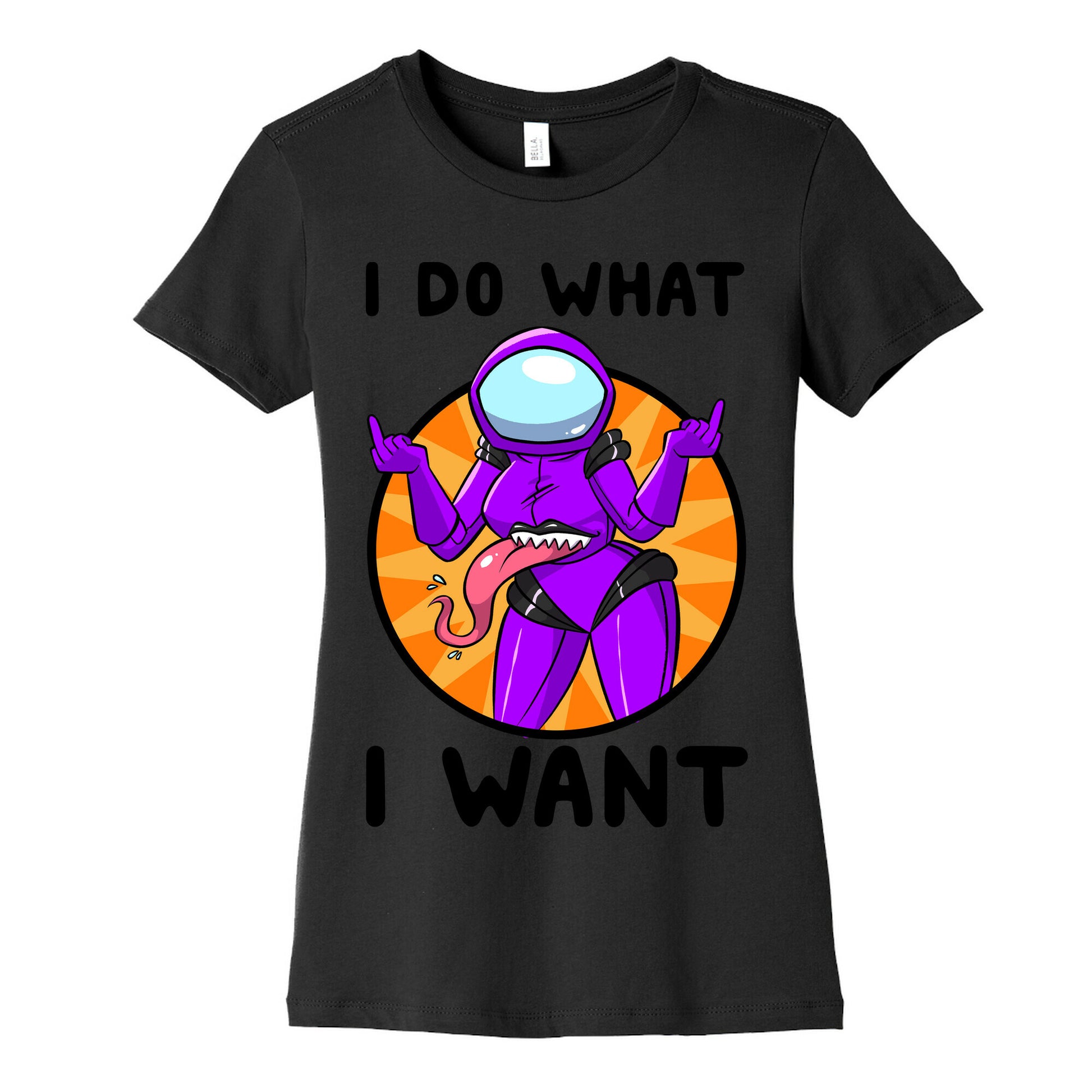 I Do What I Want Women's Cotton Tee