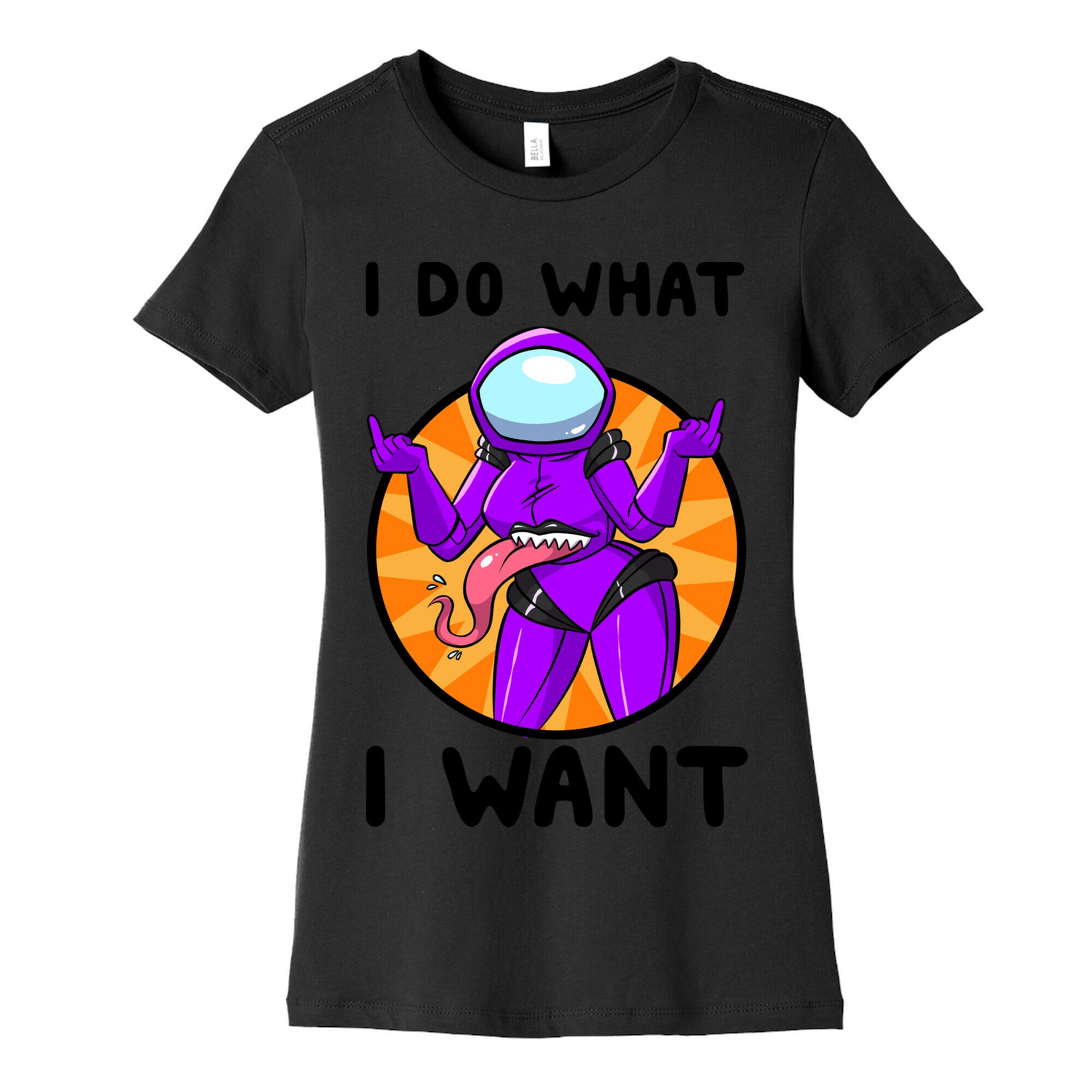 I Do What I Want Women's Cotton Tee