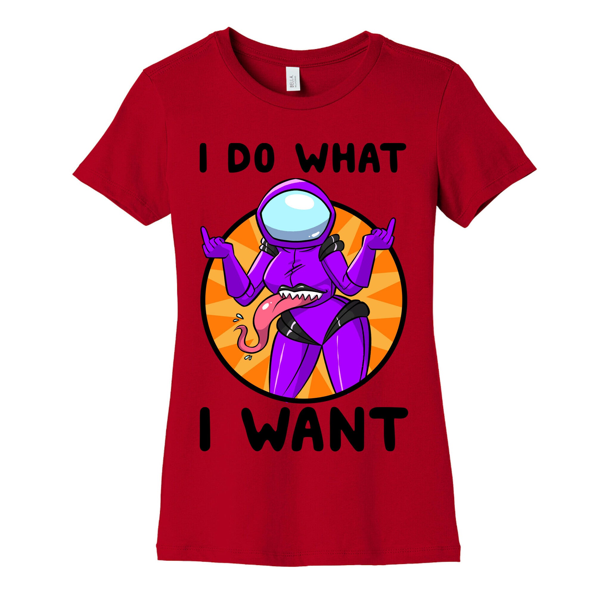 I Do What I Want Women's Cotton Tee