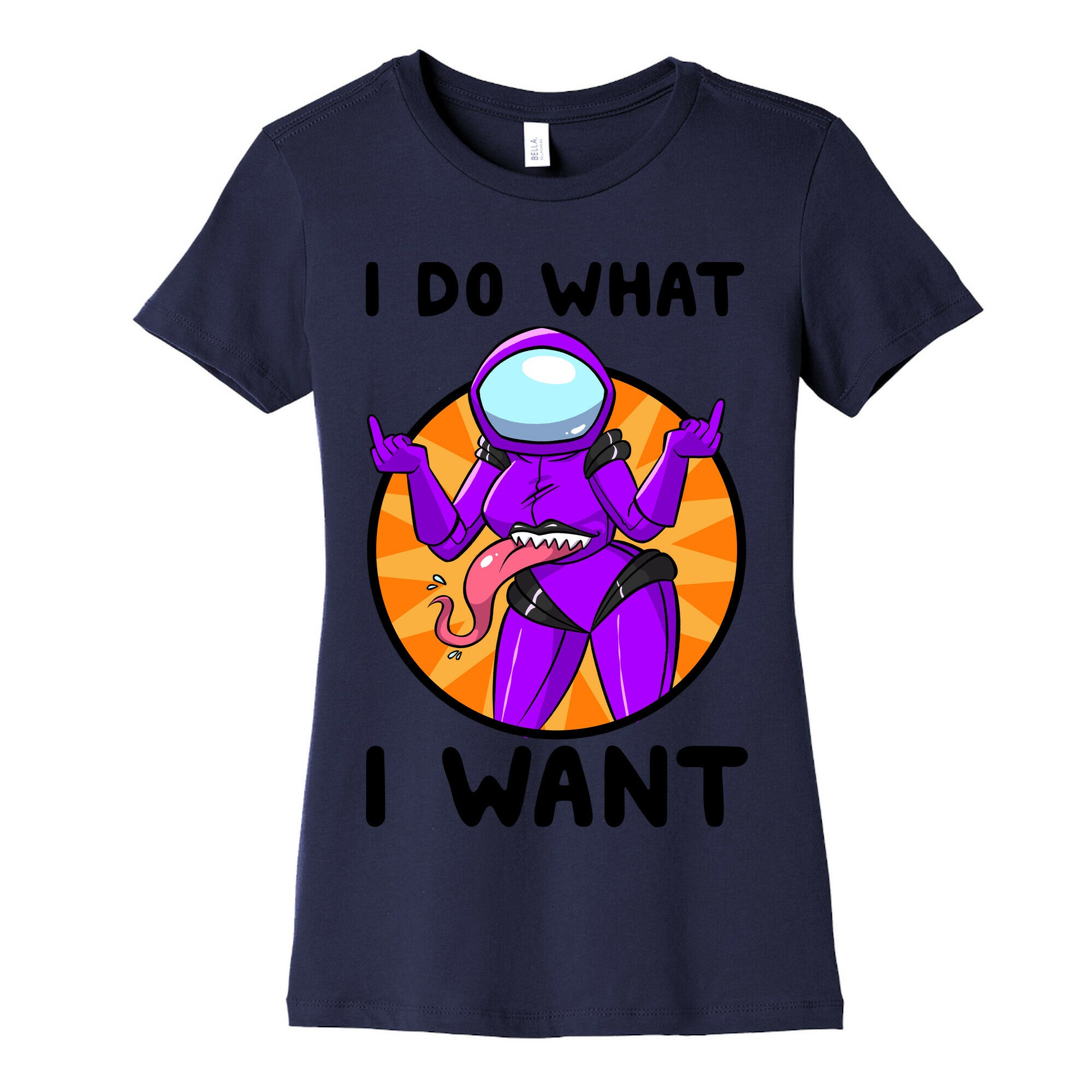 I Do What I Want Women's Cotton Tee