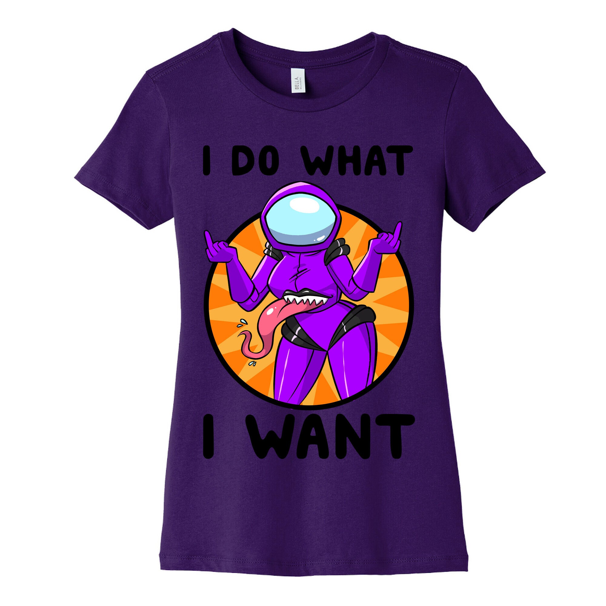 I Do What I Want Women's Cotton Tee