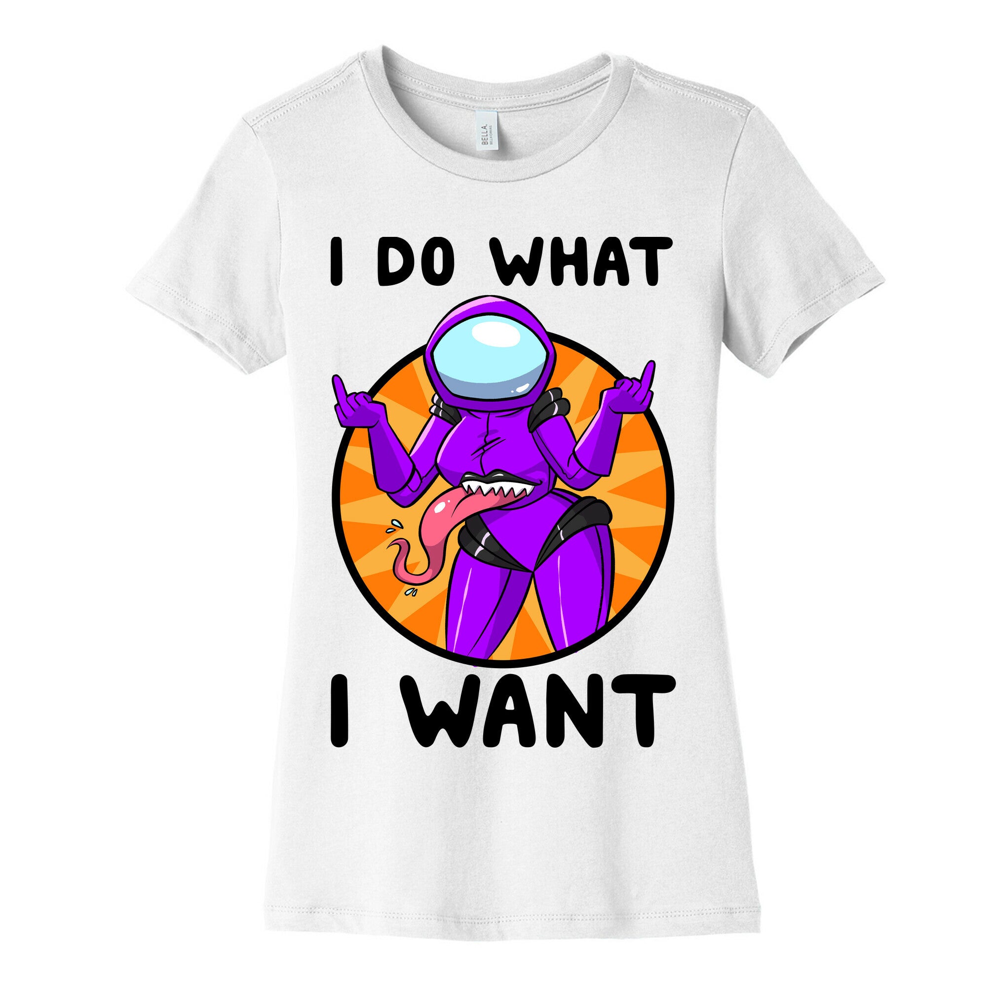 I Do What I Want Women's Cotton Tee
