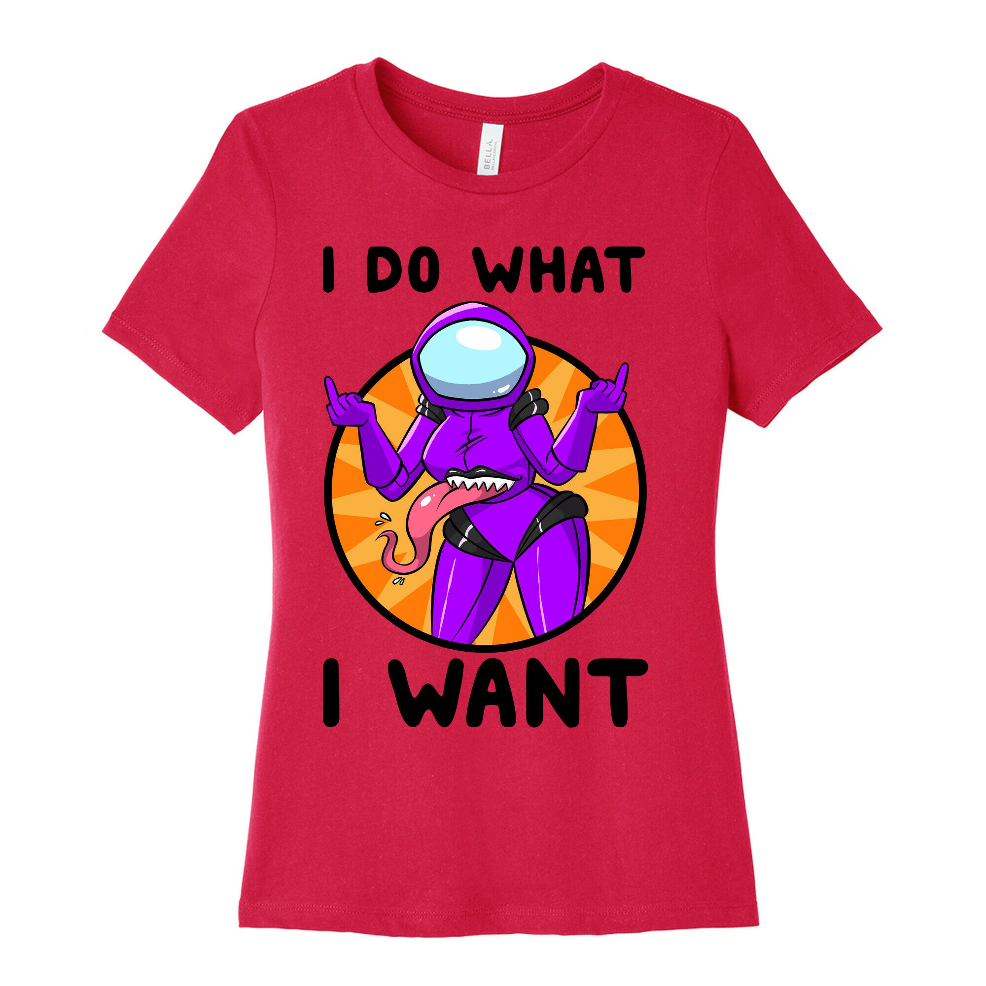 I Do What I Want Women's Cotton Tee