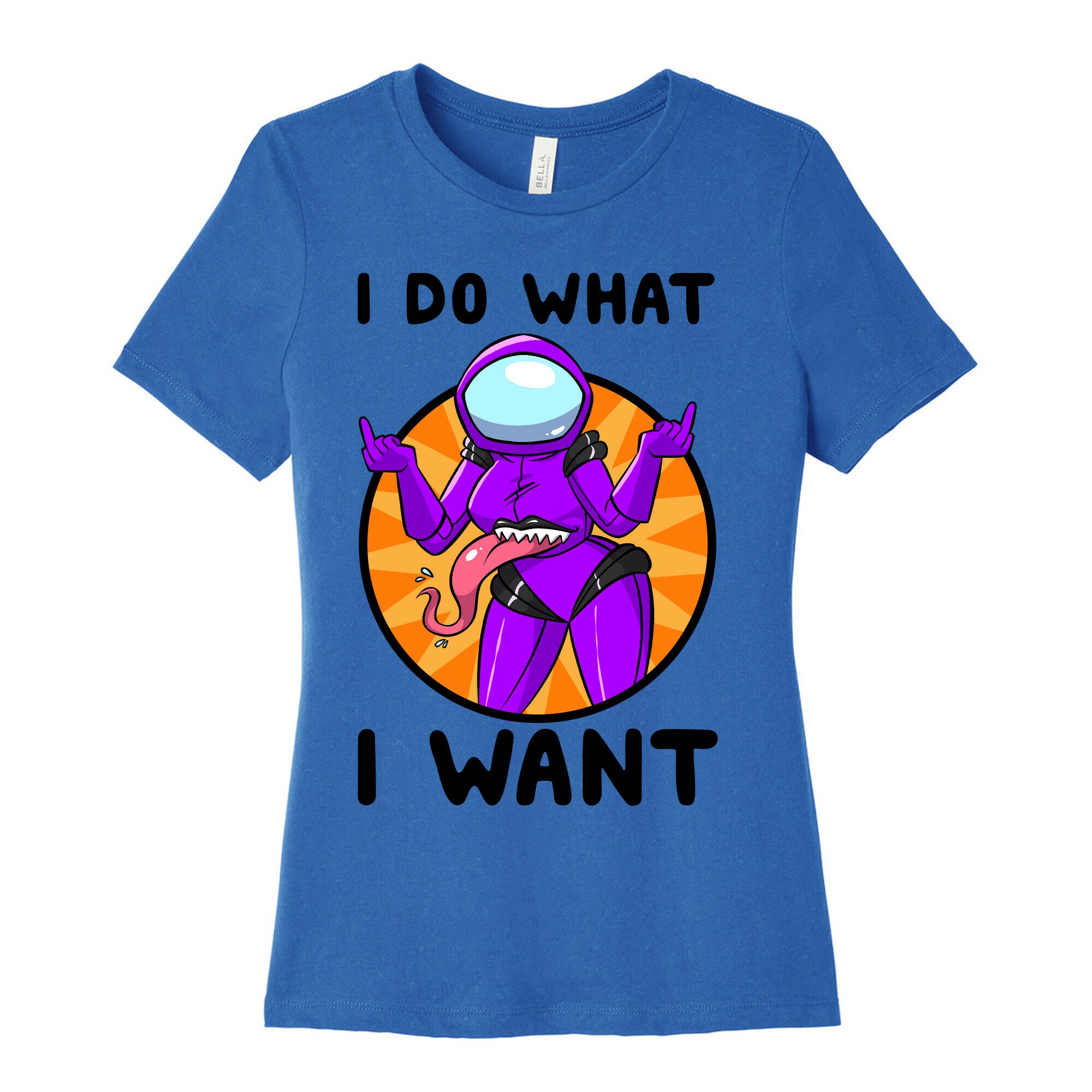 I Do What I Want Women's Cotton Tee