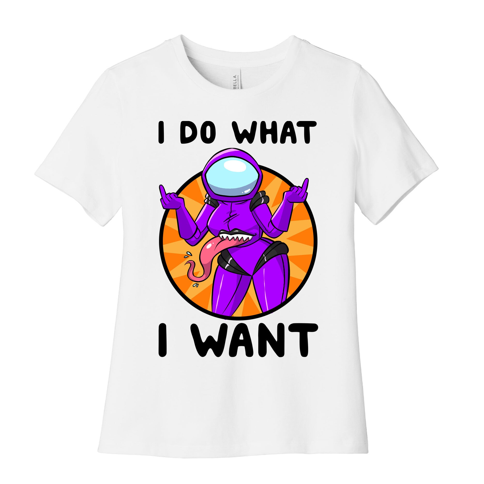 I Do What I Want Women's Cotton Tee