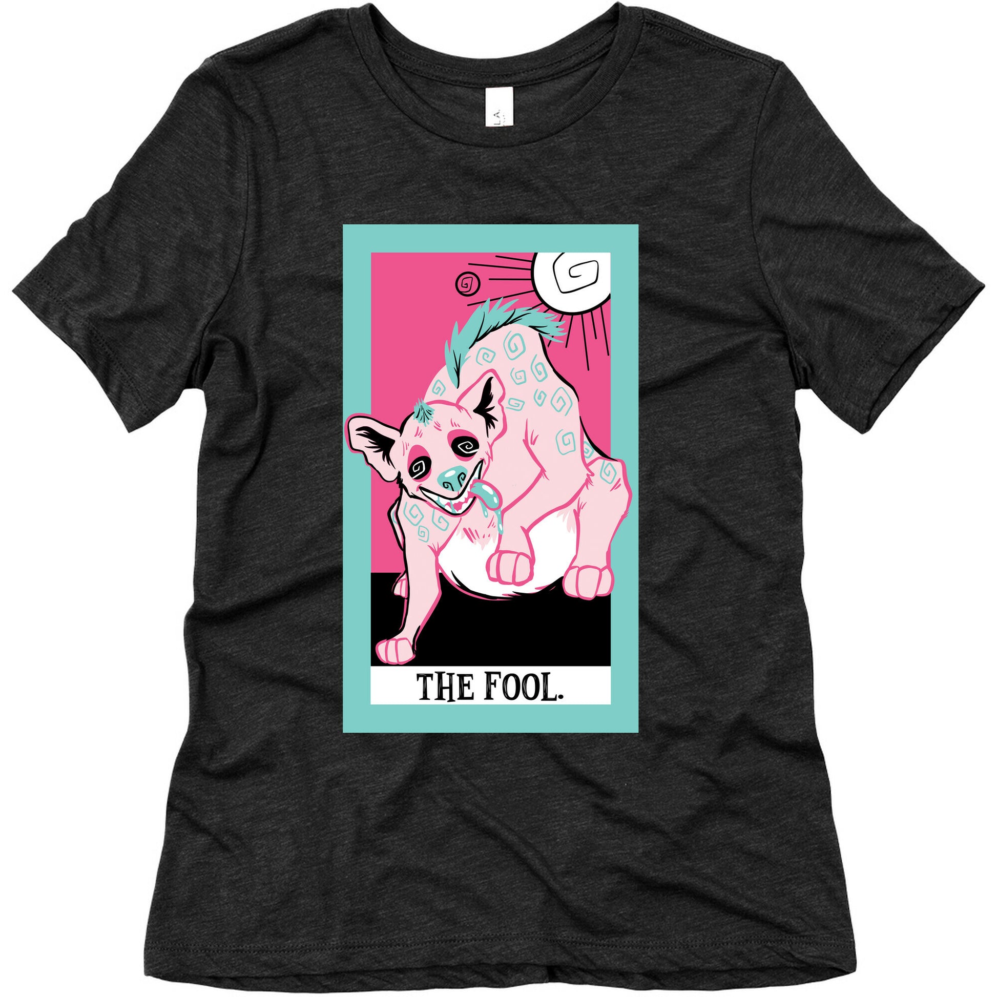Creepy Cute Tarots: The Fool Women's Triblend Tee