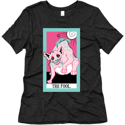 Creepy Cute Tarots: The Fool Women's Triblend Tee