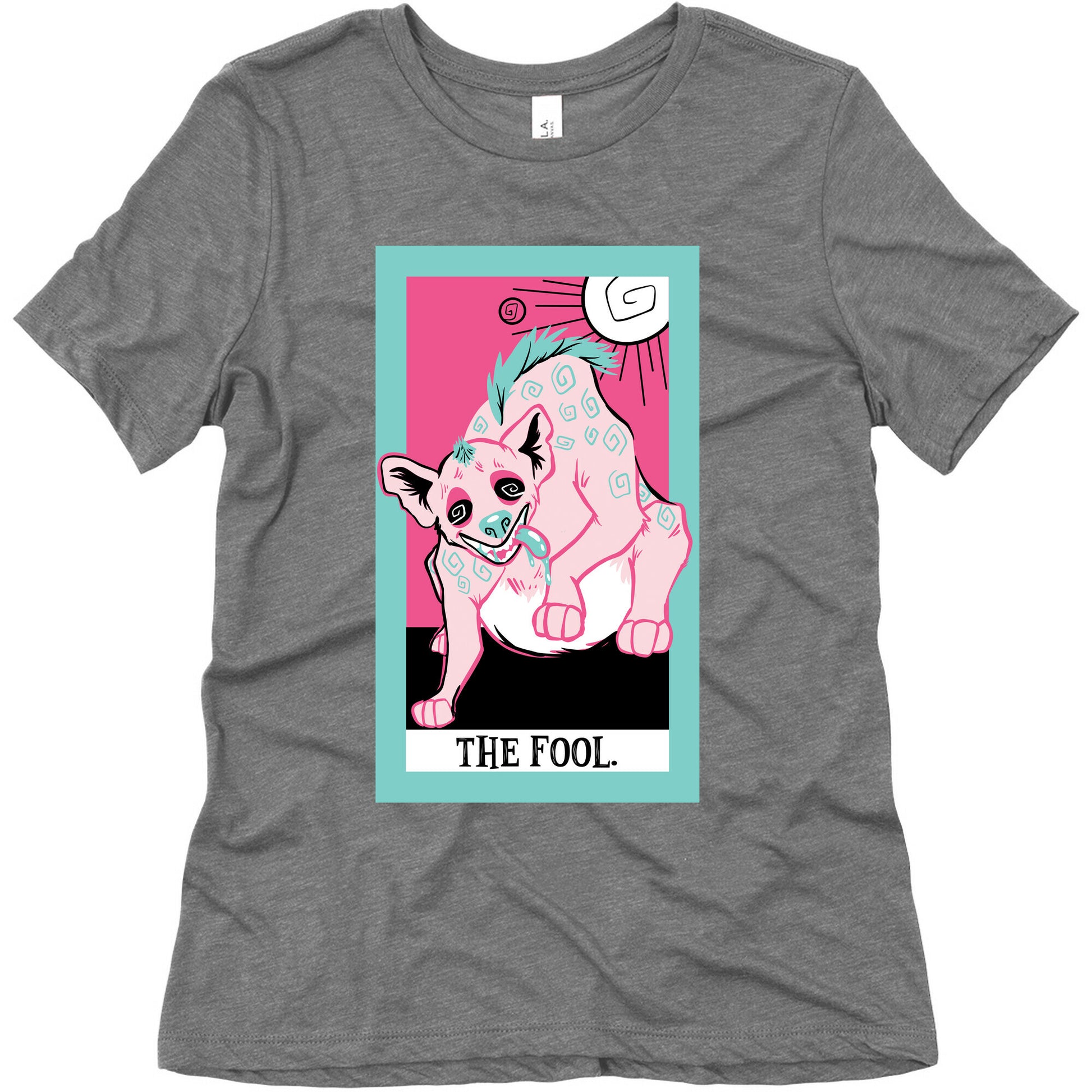 Creepy Cute Tarots: The Fool Women's Triblend Tee