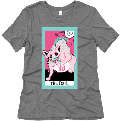 Creepy Cute Tarots: The Fool Women's Triblend Tee