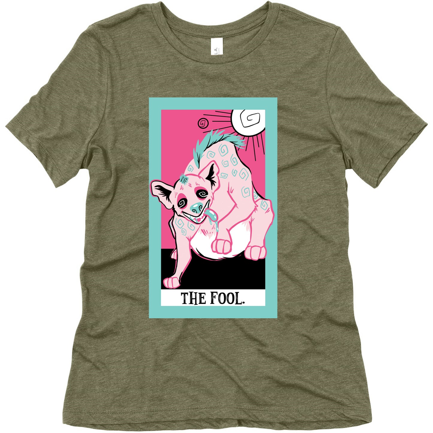 Creepy Cute Tarots: The Fool Women's Triblend Tee