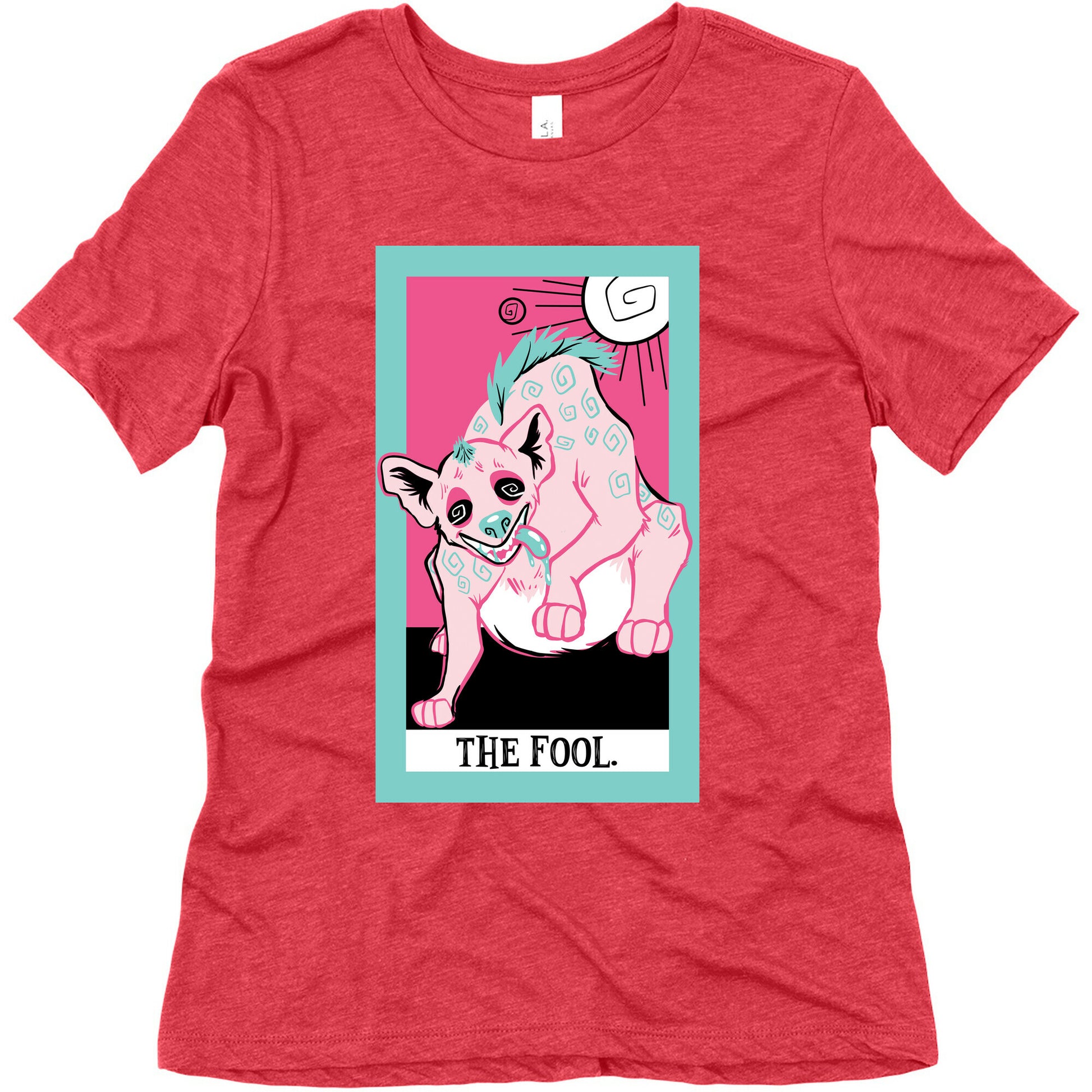 Creepy Cute Tarots: The Fool Women's Triblend Tee