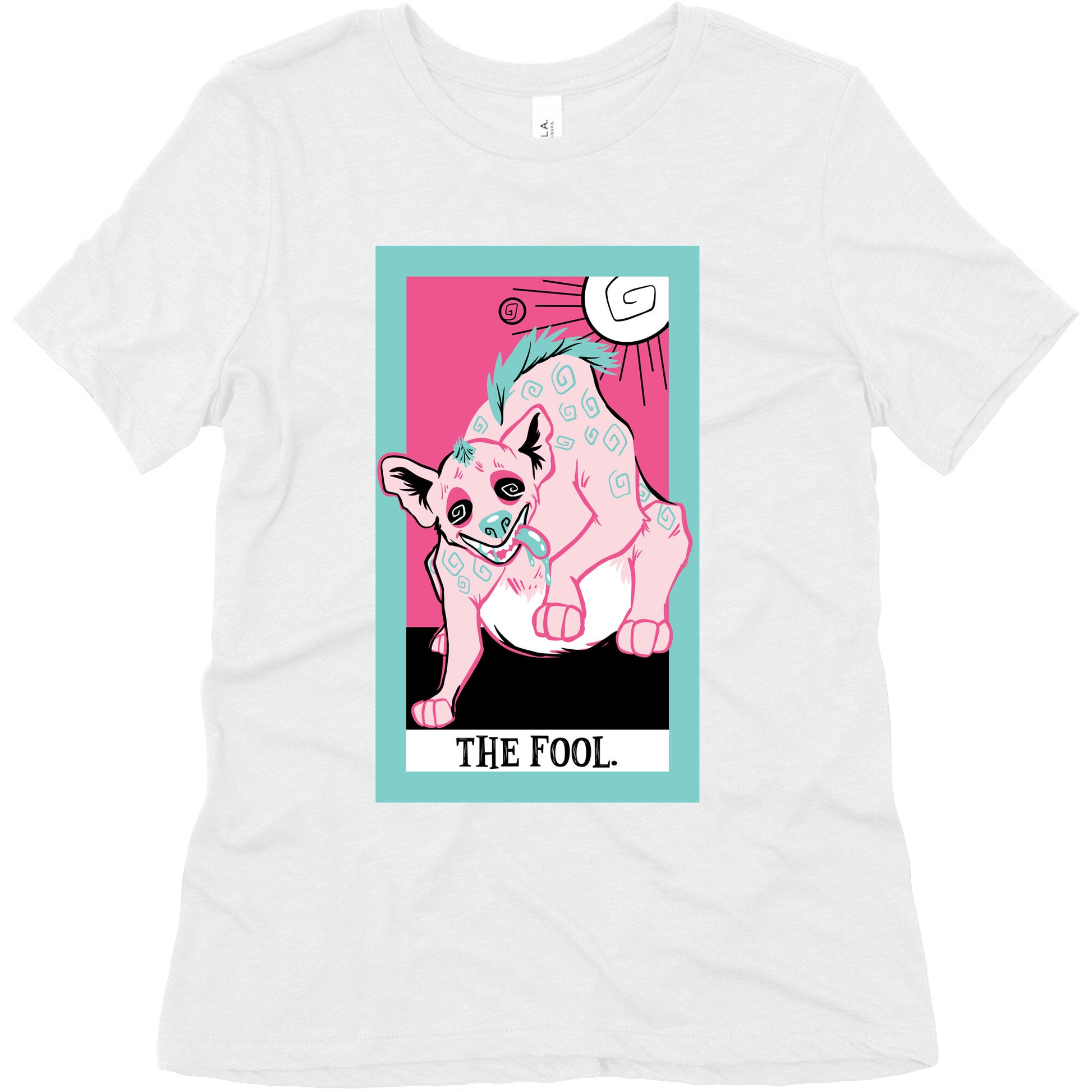 Creepy Cute Tarots: The Fool Women's Triblend Tee