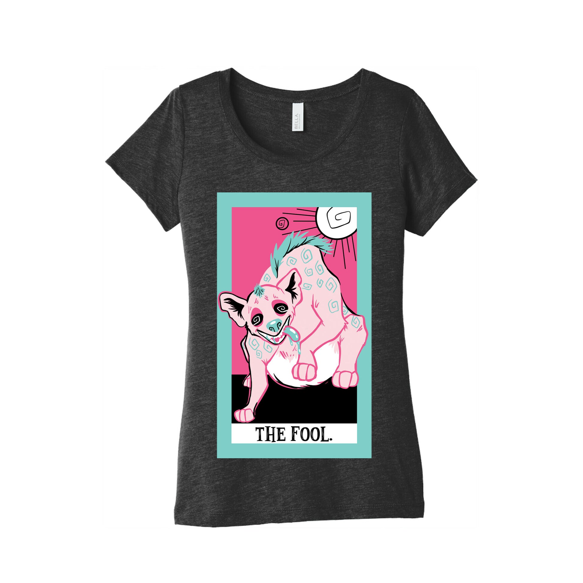 Creepy Cute Tarots: The Fool Women's Triblend Tee