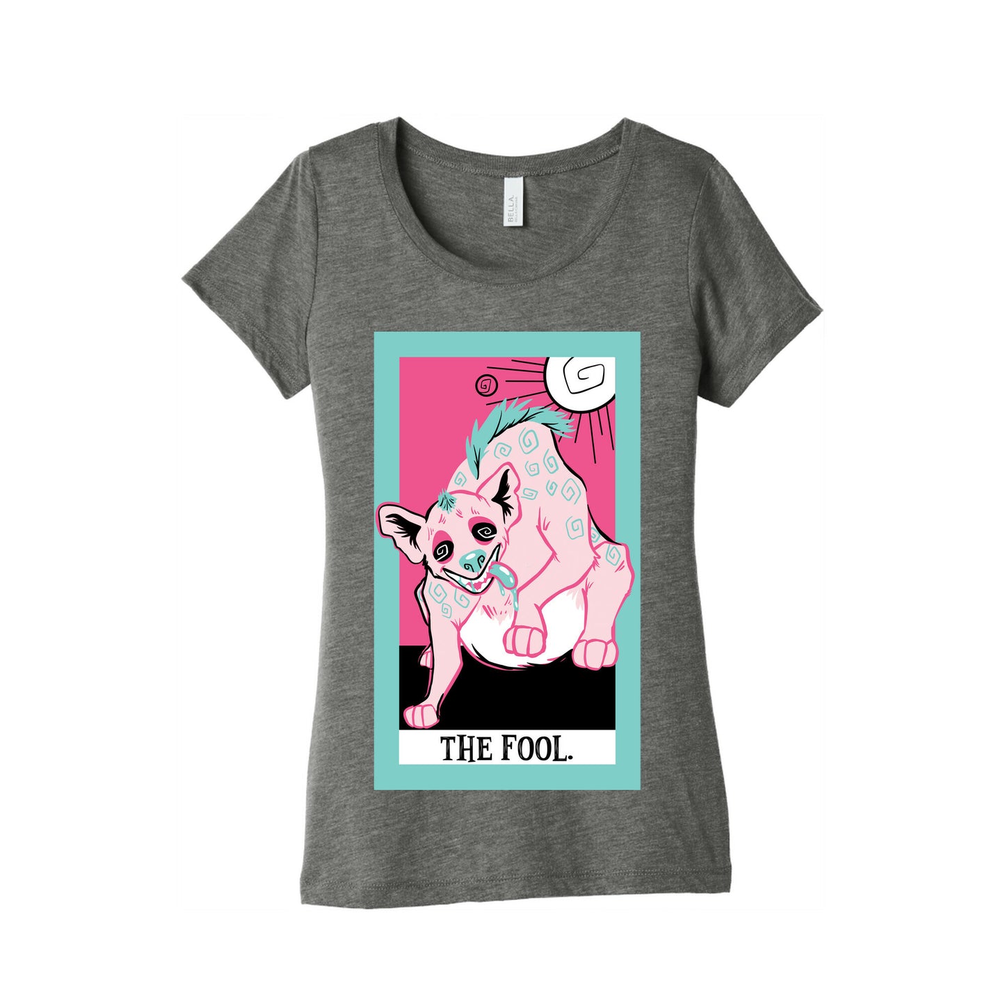 Creepy Cute Tarots: The Fool Women's Triblend Tee