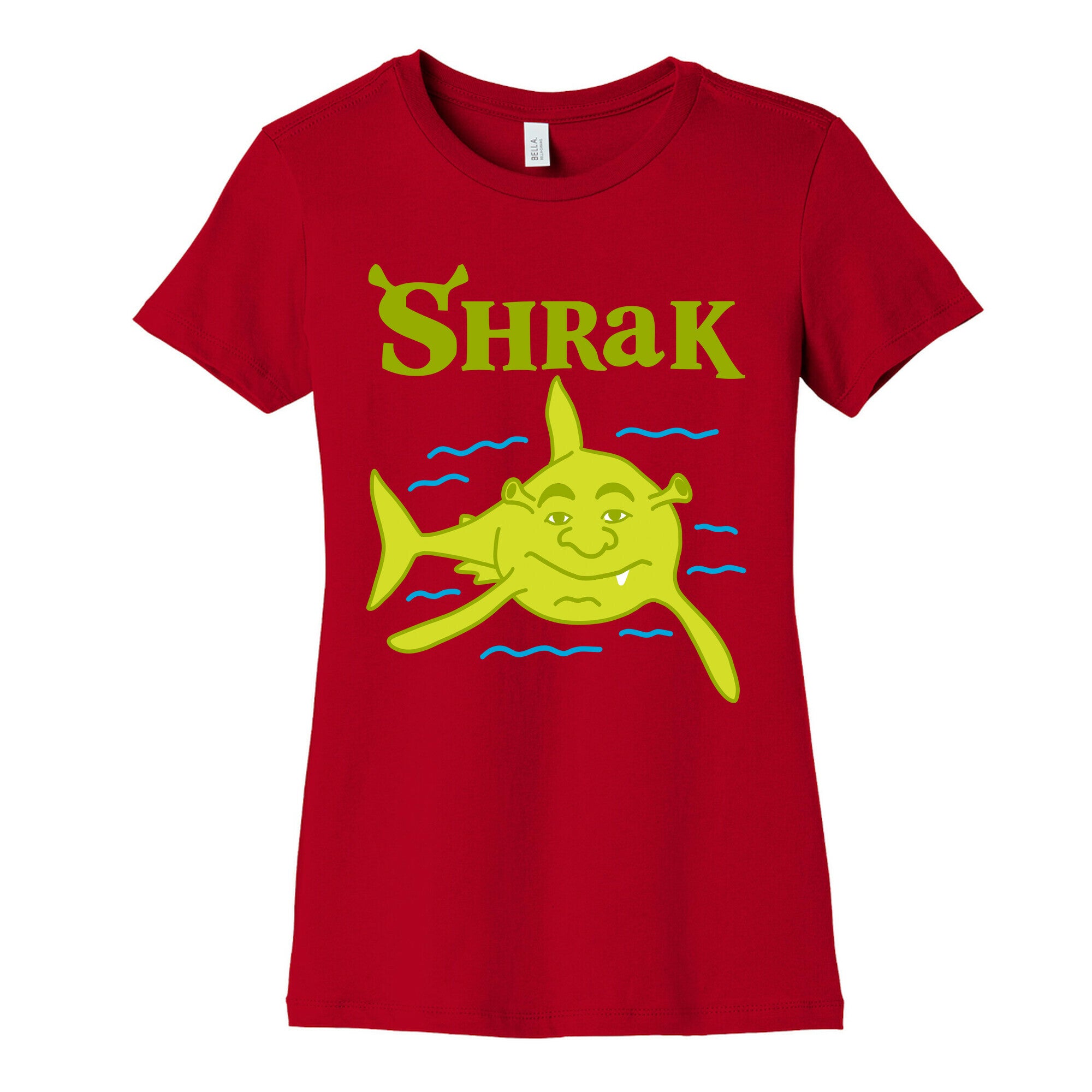 Shrak Shrek The Shark Women's Cotton Tee