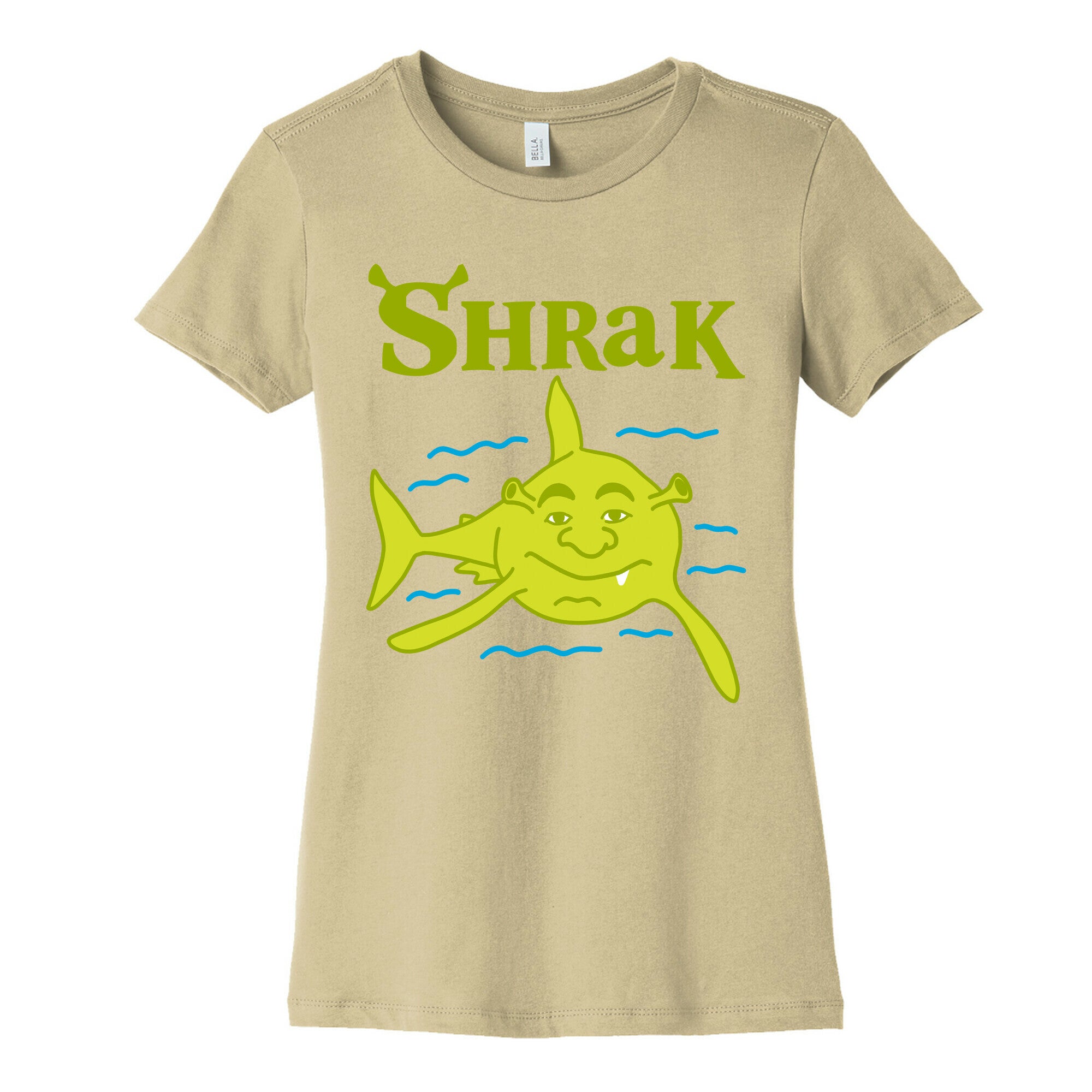 Shrak Shrek The Shark Women's Cotton Tee