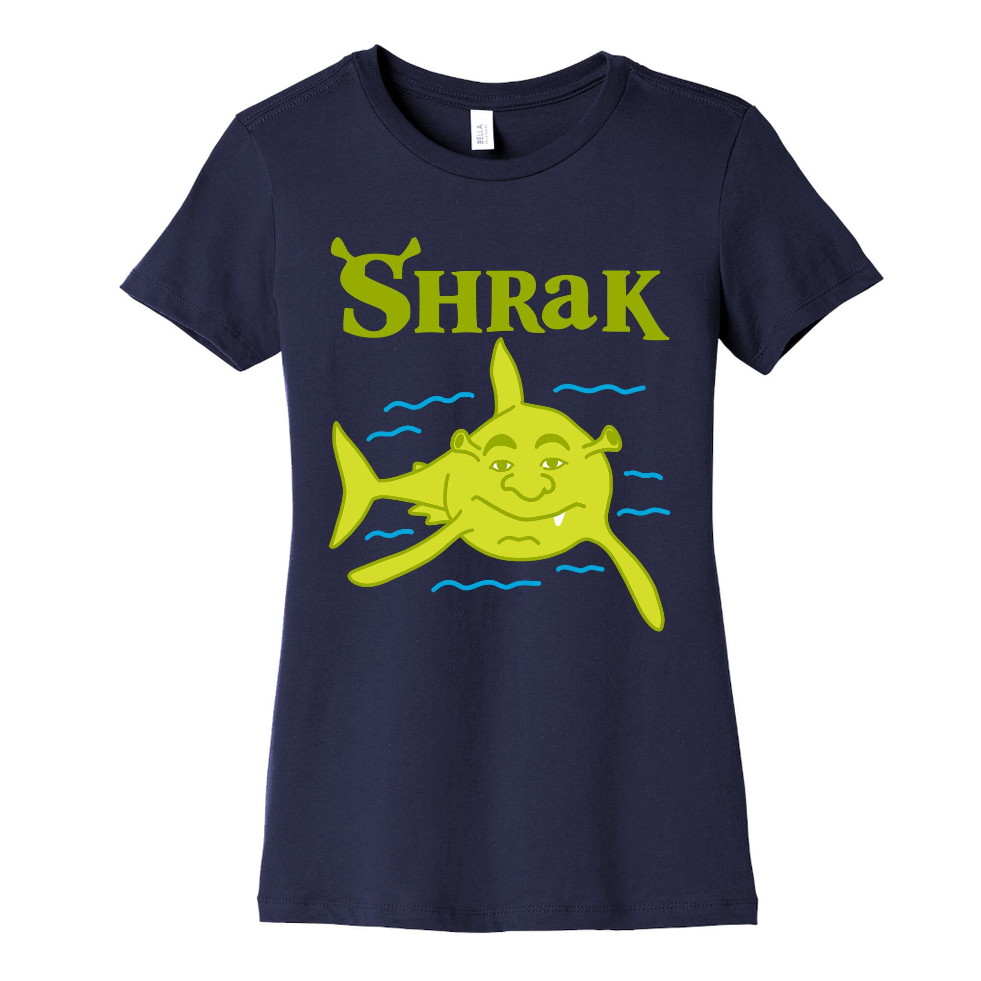 Shrak Shrek The Shark Women's Cotton Tee