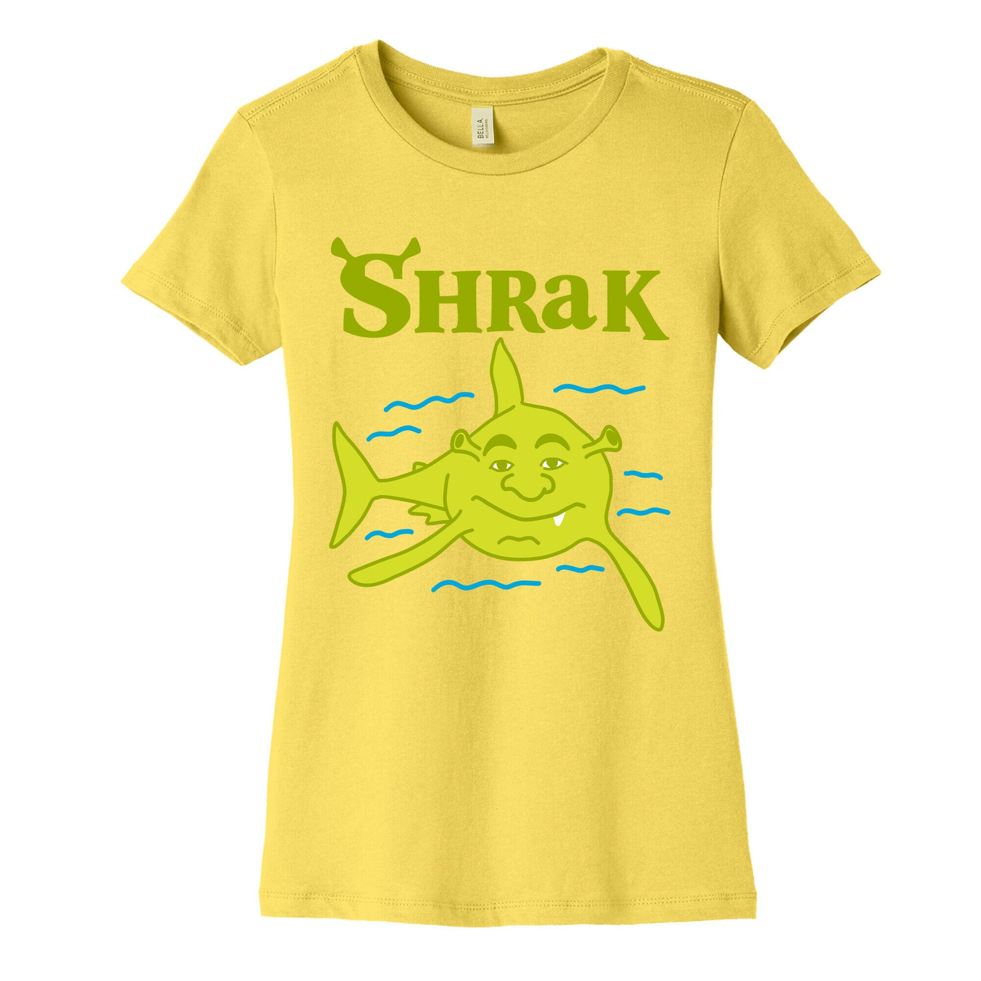 Shrak Shrek The Shark Women's Cotton Tee