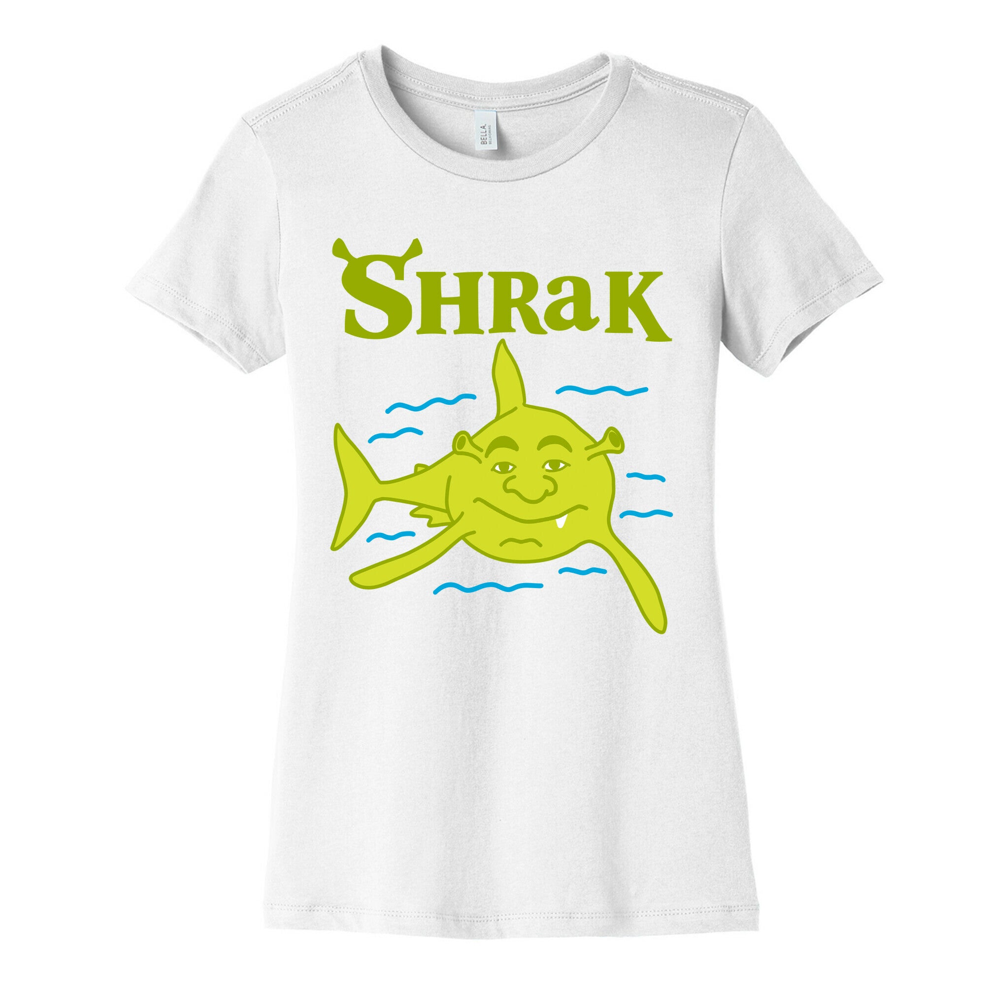 Shrak Shrek The Shark Women's Cotton Tee