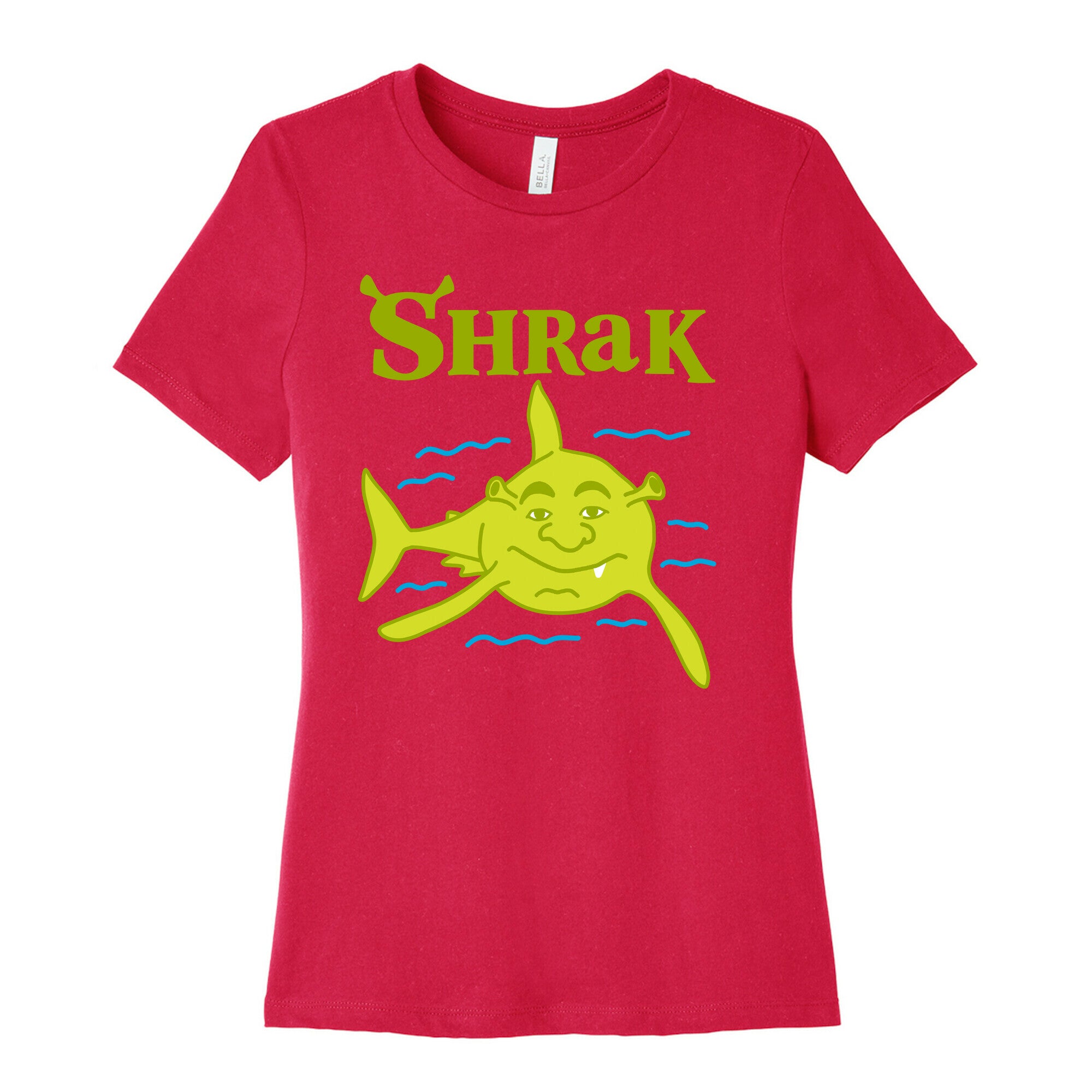 Shrak Shrek The Shark Women's Cotton Tee