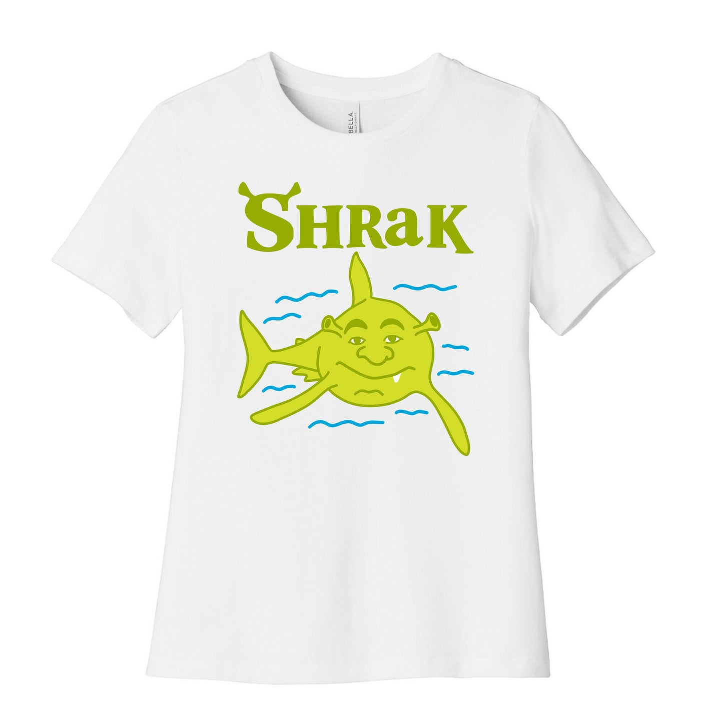 Shrak Shrek The Shark Women's Cotton Tee