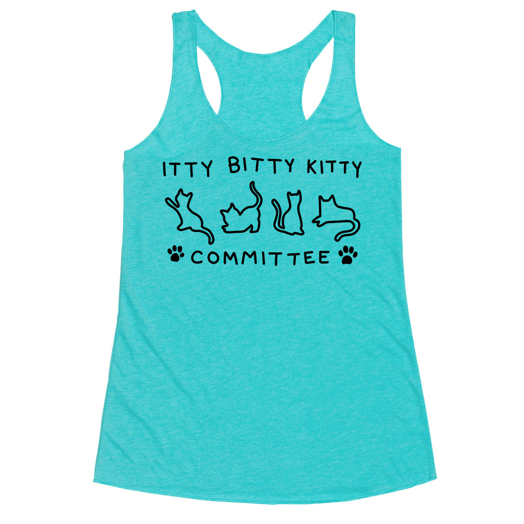 Itty Bitty Kitty Committee Racerback Tank