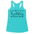 Itty Bitty Kitty Committee Racerback Tank
