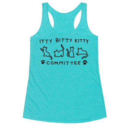 Itty Bitty Kitty Committee Racerback Tank