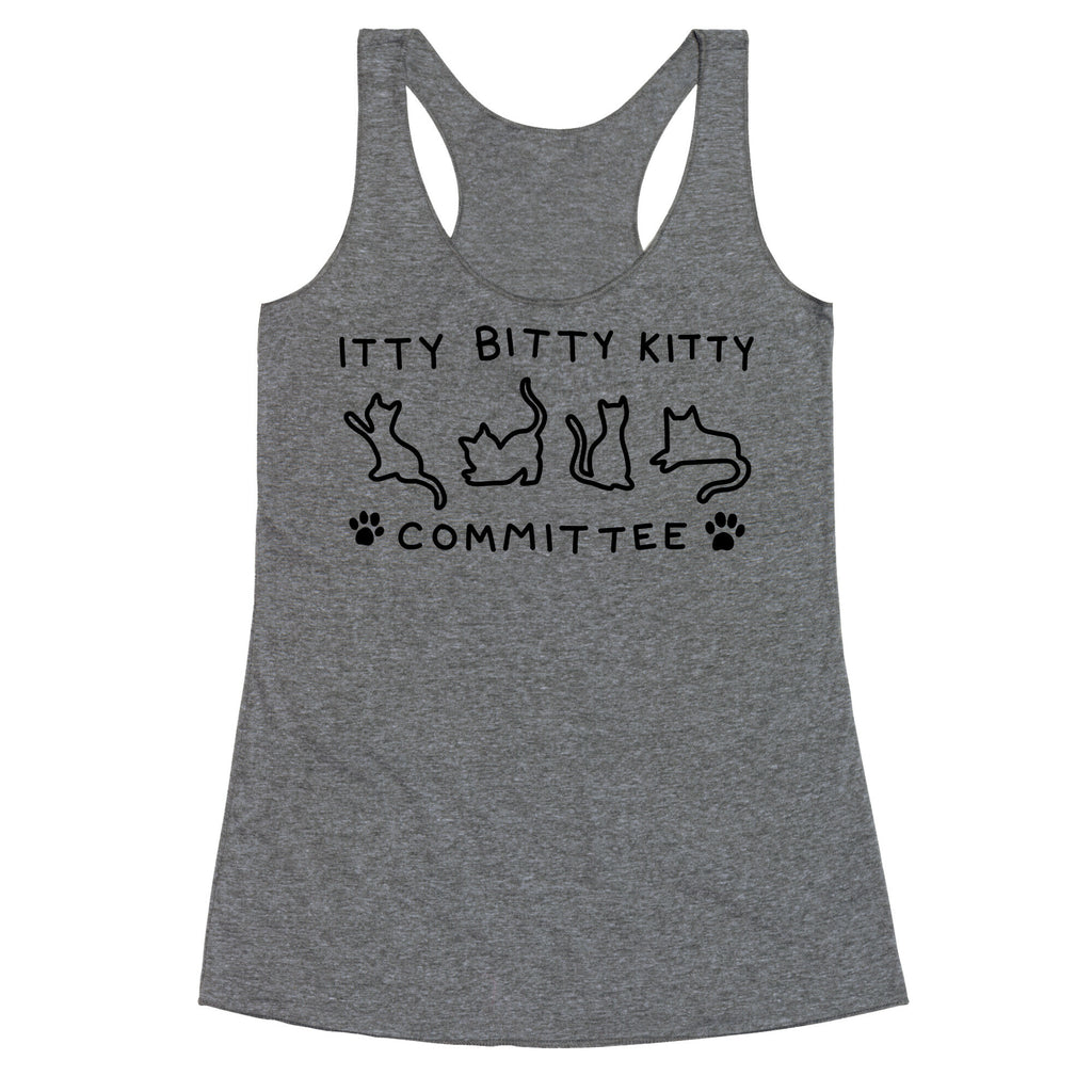 Itty Bitty Kitty Committee Racerback Tank