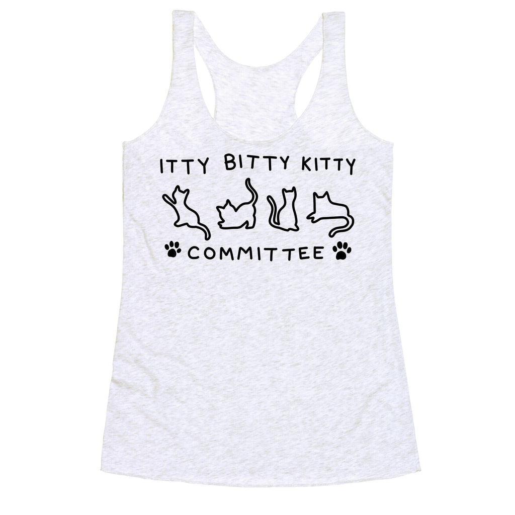 Itty Bitty Kitty Committee Racerback Tank