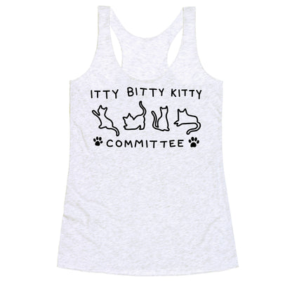 Itty Bitty Kitty Committee Racerback Tank